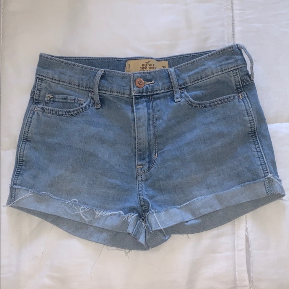 Hollister jean shorts